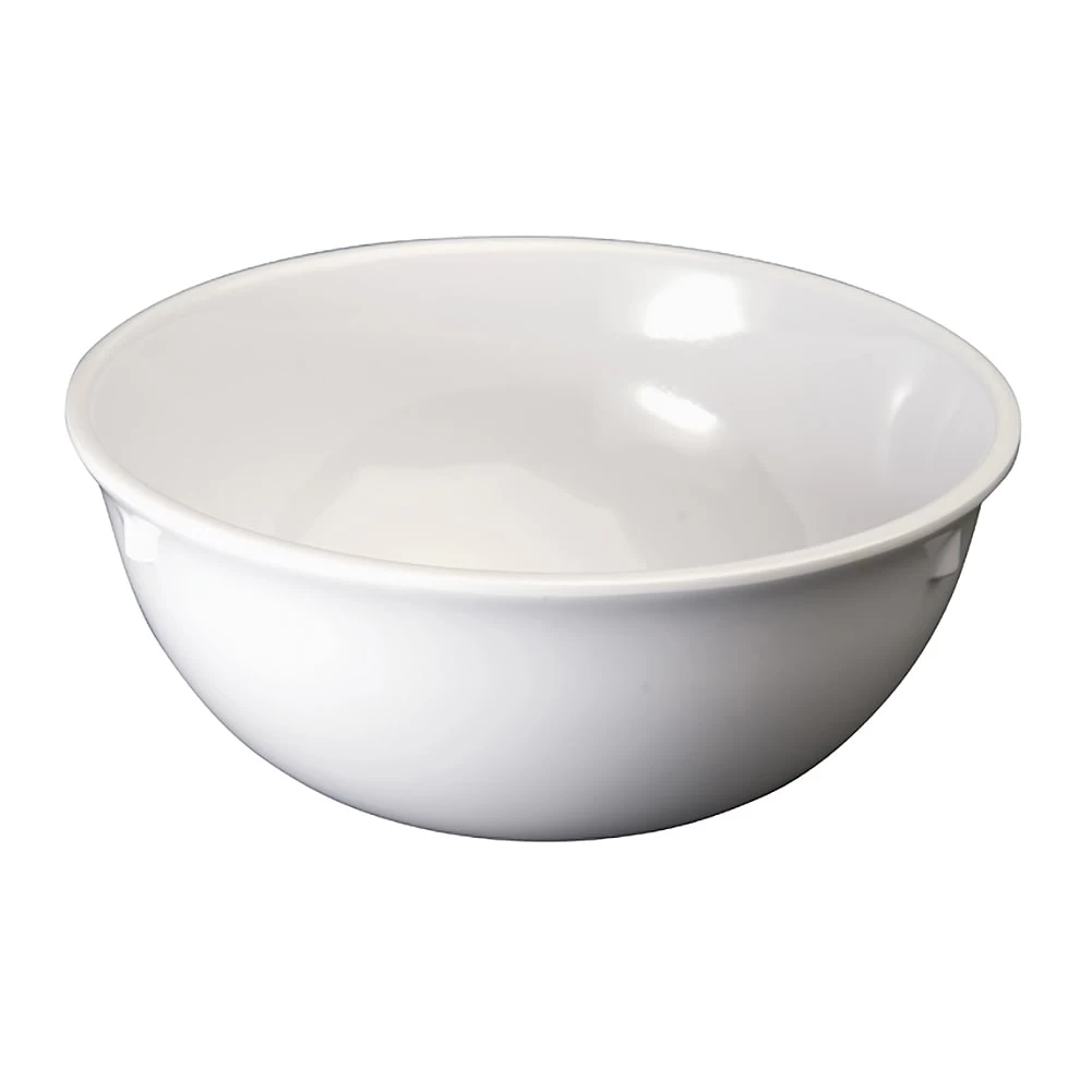 Winco MMB-11W Melamine White 11 Ounce Nappie Bowl - Dozen