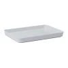American Metalcraft BL11W Del Mar White 11-3/8 X 8-3/8 In. Lid/Platter