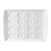 RAK Porcelain LXST39 White 15 X 11 In. Tray With 16 Indents - 6 / CS