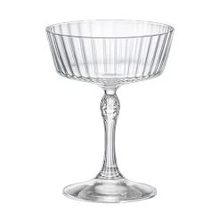 Bormioli Rocco 49202Q957 America '20s 9.25 Oz. Coupe Glass - 24 / CS