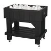 Iowa Rotocast 3151250 Black Texas Icer Jr Portable Beverage Cooler