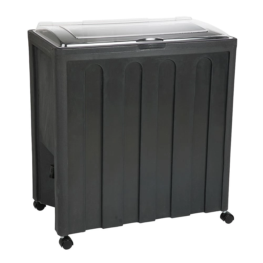 Iowa Rotocast 3501231 Black Avalanche Portable Beverage Cooler
