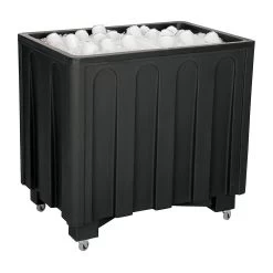 Iowa Rotocast 3501345 Black Frost Box Portable Beverage Cooler