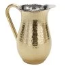 American Metalcraft BWPHG84 Gold Hammered 84 Ounce Bell Pitcher