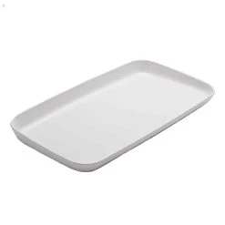 American Metalcraft LFTPW22 Lift White 22" X 12-1/4" Platter