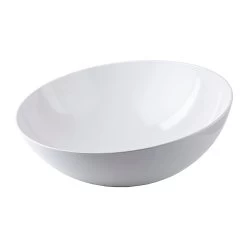 TableCraft 10186W Sierra Grande White 20 Quart Serving Bowl