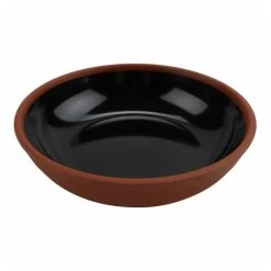 Cheforward BAL113 Balance Black/Terra Cotta 32 Ounce Bowl