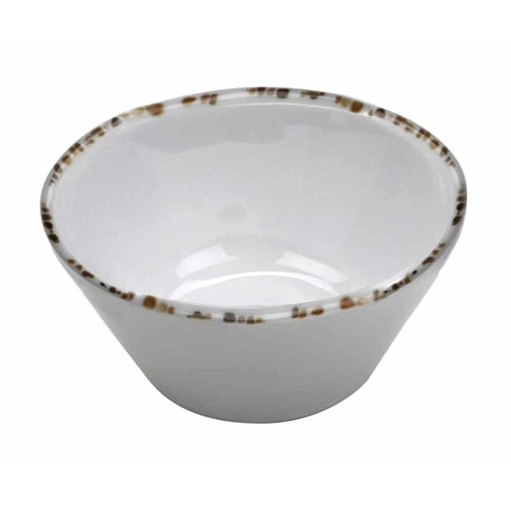 G.E.T. B-3-UM Urban Mill Cream 3 Ounce Melamine Ramekin - Dozen