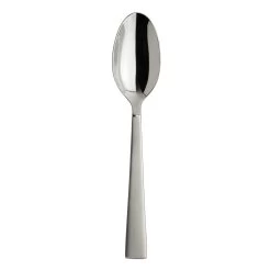 Folio 5741SX003 Ridge Half Satin 7 In. Oval Soup/Dessert Spoon - Dozen