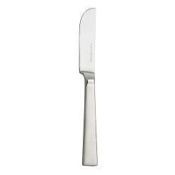 Folio 5741SX045 Ridge Half Satin 6-3/4" Butter Knife - Dozen