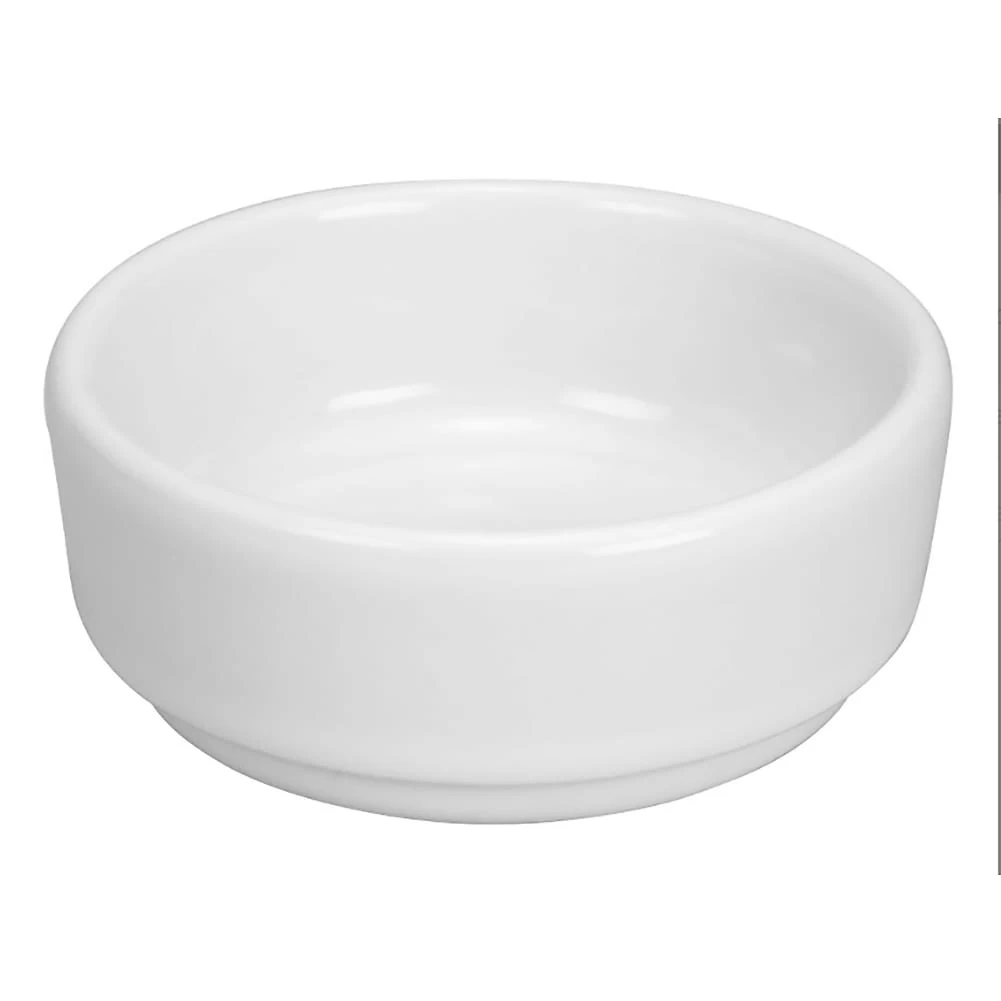 Diversified Ceramics DCI29W3 White 5 Oz. Stacking Salsa Dish 36 / CS