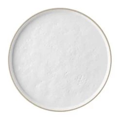 TableCraft 123515W Europa White 10.75" Melamine Platter