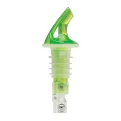 Bar Maid BMP-1150G Green 1.5 Ounce 3 Ball Liquor Pourer - Dozen