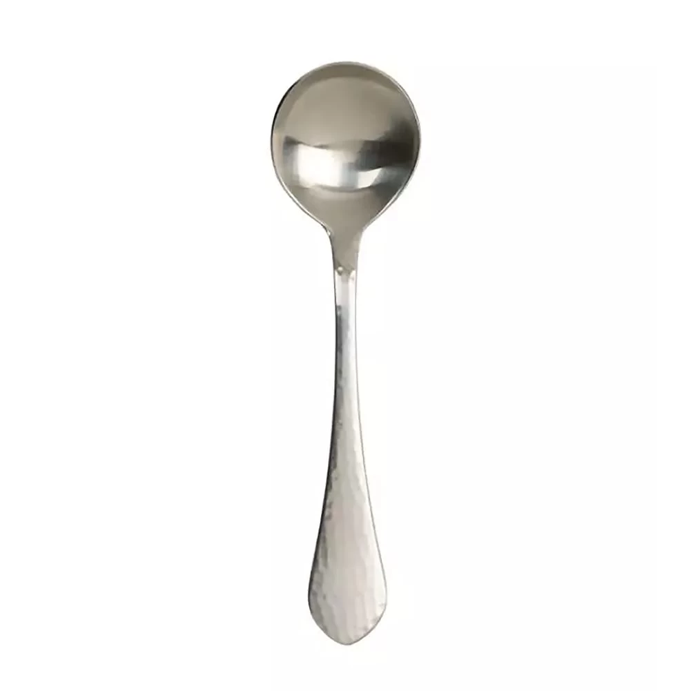 Arcoroc FM609 Stone Satin 6.9" Soup Spoon - Dozen