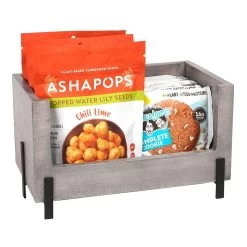 Cal-Mil 22407-12-110 Aspen Gray 6" X 12" Bin Display