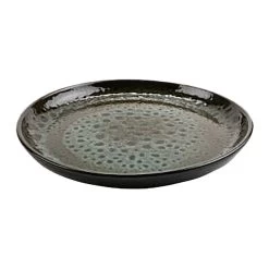 G.E.T. SH.TR-1226TKY Stone Heart Turkey 10.23" Plate - 6 / CS