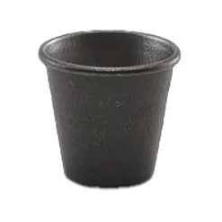 Steelite GWRAMST2BKV London Black 2.5 Ounce Ramekin - 24 / CS