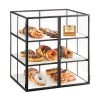 Cal-Mil 22021-13 Monterey Double Door 3-Tier 21 X 18.25" Case