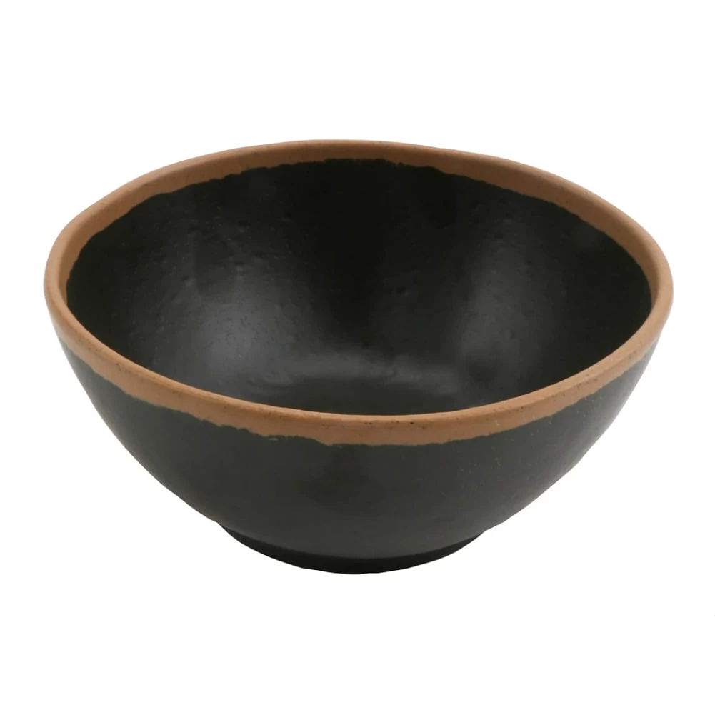 G.E.T. B-302-BR Pottery Market 20 Ounce Salad Bowl - Dozen