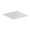 D.W. Haber DWFBGL14 Fusion 14" X 14" Glass Riser Shelf
