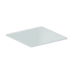 D.W. Haber DWFBGL14 Fusion 14" X 14" Glass Riser Shelf