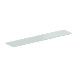 D.W. Haber DWFBGL3607 Fusion 36" X 7" Glass Riser Shelf