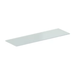 D.W. Haber DWFBGL3611 Fusion 36" X 7" Glass Riser Shelf