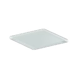 D.W. Haber DWFBGL6 Fusion 6" X 6" Glass Riser Shelf