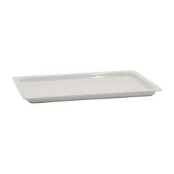 Eastern Tabletop EB15209 White 21.7" X 13.8" Shallow Dish