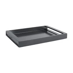 FOH RRT007BKW20 Onyx 16" X 12" Composite Tray - 2 / CS