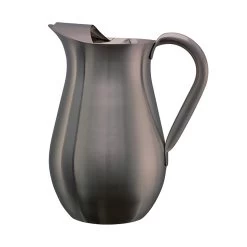 Service Ideas WPB2BSDT Brushed Dark Tungsten 2 Liter Pitcher