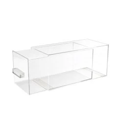 FOH BHO079CLT20 -DR Clear 5.8 X 12.5 Display Drawer W/ Handle - 2 / CS