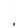 Steelite GWBS-T35V Vintage 14" Steel Teardrop Bar Spoon - 12 / CS