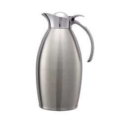 Service Ideas NIC15BS Nicollet Brushed S/S 50.7 Ounce Vacuum Carafe