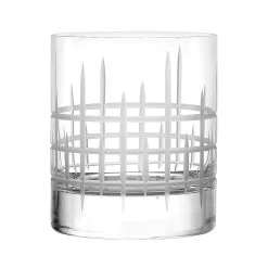 Stolzle 3500015TM Manhattan Cut 11.25 Ounce D.O.F. Glass - 24 / CS