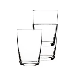 Hospitality Glass HGV4557A012 Pinta Stack 16.75 Ounce Glass - 12 / CS