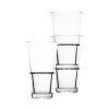 Hospitality Glass HUF084-012 Club Stack 16 Oz. Cooler Glass - 12 / CS