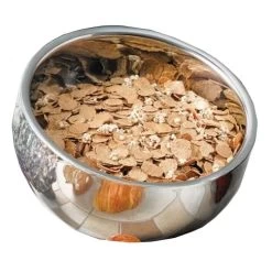 Bon Chef 61268 Stainless Angled Double Wall 3.25 Qt. Serving Bowl