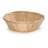 TableCraft 1177W 7" X 2" Hand-Woven Plastic Basket - Dozen