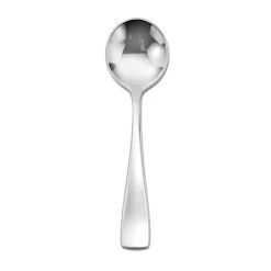 Sant' Andrea T672SRBF Reflections 18/10 S/S Round Soup Spoon - Dozen