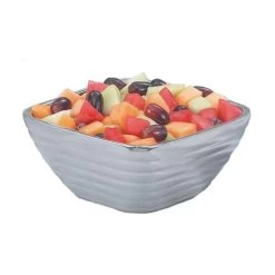 Vollrath® 47632 S/S Beehive Style Square 1.8 Quart Serving Bowl