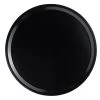 Cambro 1600110 Camtrays Black 16" Round Serving Tray - 12 / CS