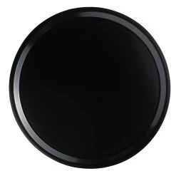 Cambro 1600110 Camtrays Black 16" Round Serving Tray - 12 / CS