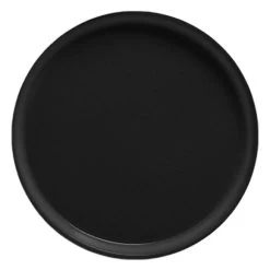 Cambro 1400110 Camtrays Black 14" Round Tray - 12 / CS