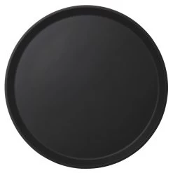 Cambro 1400CT110 Camtread Black 14" Round Tray