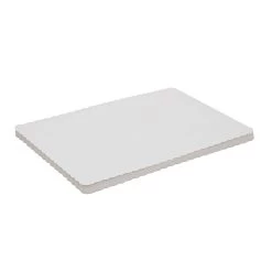 Paterson Pacific PG01009 White 12-3/4 X 16-5/8 Embossed Tray Cover - 1000 / CS