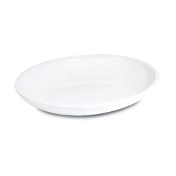 Delfin BOV-1513ME-020 3 Qt. White Oval Metro Bowl