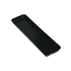 Cambro 6302MT110 Black 6-9/16" X 30" Market Display Pan - 12 / CS