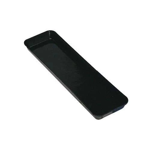 Cambro 6302MT110 Black 6-9/16" X 30" Market Display Pan - 12 / CS