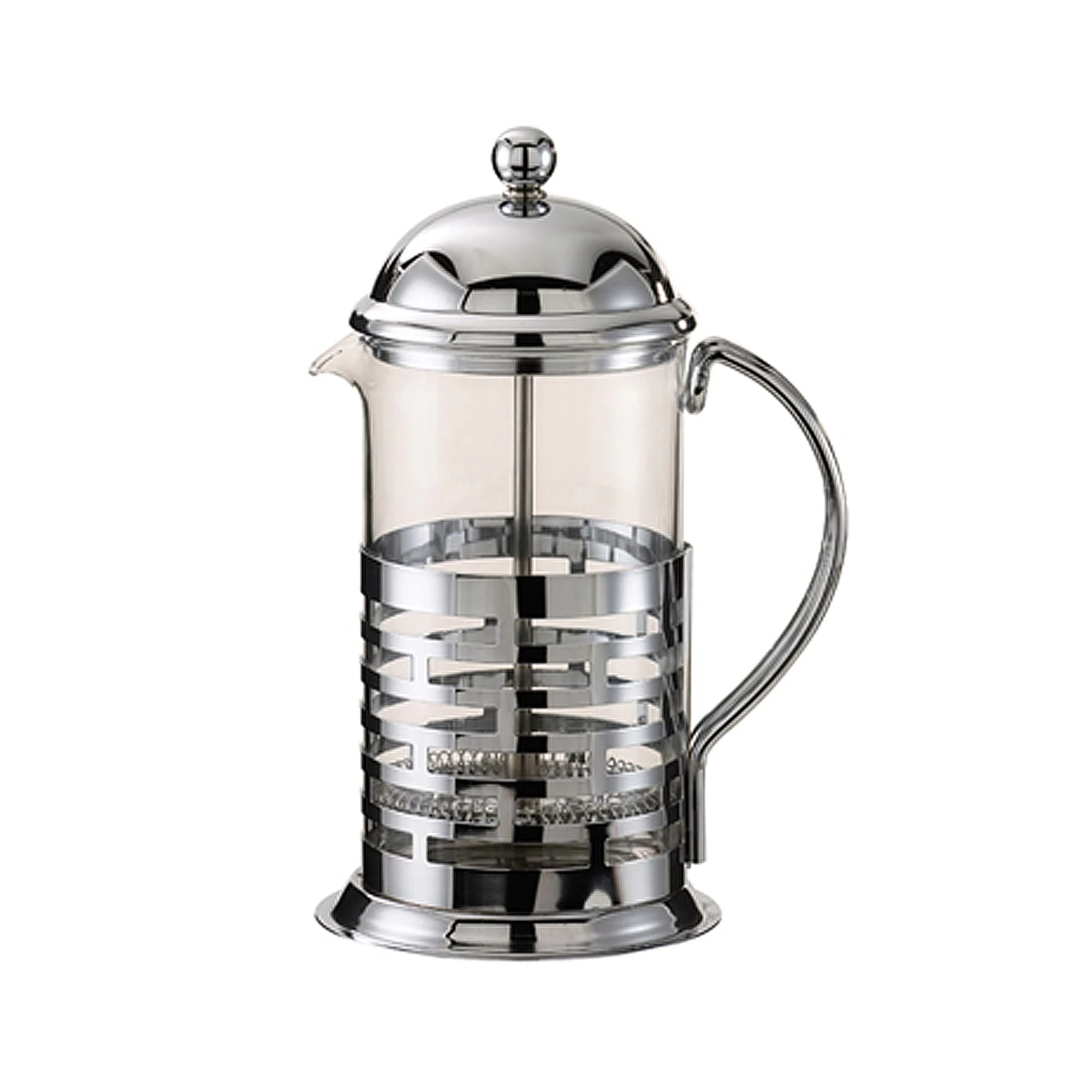 Service Ideas T277B Polished 11.8 Oz. Brick French Press - 12 / CS